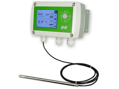 EE310High-end humidity and temperature transmitter up to 180 C (356 F)